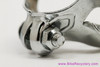 NOS Zeus Ref 14 Downtube Twin Cable Guide: Campagnolo 626/A Clone - Clamp On - Chrome