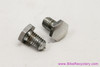 NOS Zeus Toe Clip / Cable Cinch Bolts: Chrome Hex Head - 9mm Shaft (Pair)