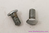 NOS Bottle Cage / Fender / Rack Bolts: Thin Hex Head - Chrome - 5m (Pair)