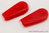 NOS Zeus Downtube Shifter Lever Covers: Red (Pair)