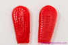 NOS Zeus Downtube Shifter Lever Covers: Red (Pair)