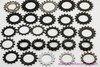 Zeus Criterium + Maillard Steel Cog LOT: 32pc - 1st/2nd Position & Larger Cogs - 12t up to 12t (NOS & Used)