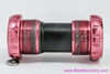 Chris King Pretty & Strong Pink ThreadFit 24 Bottom Bracket:  (Mint, But Damaged Center Shell)