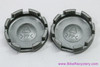 NOS Shimano Crank Dust Caps: Push In - Grey Plastic (Sold in Pairs)