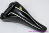 San Marco Concor Supercorsa Buffalo Leather Saddle: 1980's 1990's - Black (EXC)