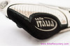 Selle Italia Flite Titanium Genuine Gel:  White Perforated Leather + Kevlar - 2001