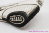 Selle Italia Flite Titanium Genuine Gel:  White Perforated Leather + Kevlar - 2001
