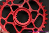 absoluteBLACK Oval Direct Mount N/W 34t Chainring Shimano XTR M9100 / XT / SLX / Deore: Red (NEW)