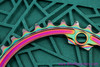 absoluteBLACK Premium Oval Chainring PVD Rainbow: 34t - Shimano Dura Ace 9100 & Ultegra 8000 (NEW)