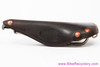 Brooks B17 Champion Sprinter Saddle: Titanium - Limited Edition - Antique Brown - 380g (Near Mint)