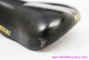 Avocet Touring l Leather Saddle: Black - 1970's/1980's - Black w/ Yellow Decals
