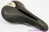 Vintage Terry Butterfly Titanium Saddle: Leopard Print Leather - Cutout (Near Mint+ Low Miles)