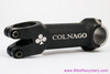 ITM Colnago Ergo Light Threadless Stem: 1 1/8" x 110mm x 26.0mm - Black/Silver - Vintage 1990's (EXC)