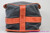 Gilles Berthoud GB-587 Rear Rack Top Bag: Large 9L - Grey Canvas & Leather (Near Mint+ Barely Used)