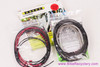 NIB/NOS NOKON Brake/Shift Cable & Housing Set: Red - Compressionless - KON-040-20