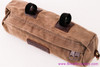 Velo Orange Baguette (Burrito) Mini Handlebar / Saddle Bag: Brown Canvas/Leather (Mint, New?)