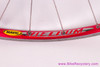 Mavic Helium SUP Tubular Wheelset: Red! 26/28H - Shimano 8/9/10s - Vintage 1990's