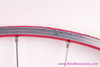 Mavic Helium SUP Tubular Wheelset: Red! 26/28H - Shimano 8/9/10s - Vintage 1990's