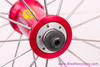 Mavic Helium SUP Tubular Wheelset: Red! 26/28H - Shimano 8/9/10s - Vintage 1990's