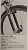 Manitou One Suspension Fork (M1):  1 1/8" Threaded - FRESH REBUILD (Near Mint)