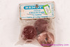 NOS/NIB Benotto Professional Cello Bar Tape: Amber / Brown - Smooth - End Caps - Vintage 1970's 1980's