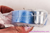 NOS/NIB Benotto Professional Cello Bar Tape: Dark Blue - Smooth - Chrome End Caps