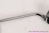 NOS Cruiser / Stingray Style Handlebar Mirror: Round - Orange Amber Reflector