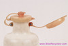Vintage Schwinn Water Bottle: White/Red - 1970s 1980s - Unique Double Cap System