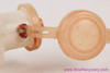 Vintage Schwinn Water Bottle: White/Red - 1970s 1980s - Unique Double Cap System