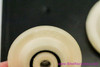 NIB/NOS Tacx Toothless Jockey Wheels: Sealed Bearings - White - EARLY