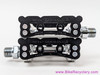 NIB/NOS Campagnolo Record Superleggeri #1038/A Pista Track Pedals: Black - Toe Clip Bolts
