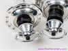NIB/NOS Campagnolo Nuovo Record Strada Low Flange Hubset: 32H x 126mm - Curved Blade QR - Front/Rear - BSA - #1034