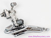 Campagnolo Record 10s TRIPLE Front Derailleur: Braze On - Silver  (LOW MILES Near Mint++))