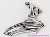 Campagnolo Record 10s TRIPLE Front Derailleur: Braze On - Silver  (LOW MILES Near Mint++))