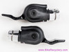 Campagnolo 11 Speed TT Bar End Shifters: Carbon -TT11CGC (NEW)