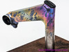 Cinelli Grammo Art Titanium Quill Stem: 125mm x 26.4mm - Lisa Frank Rainbow Animal Print Ano - Top Cap (EXC)