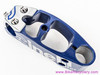 Cinelli Alter Threadless Stem: 1" x 120mm x 25.4mm - Blue/Silver (Near Mint)