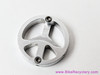 Ringle Mojo Peace Sign Cantilever Brake Cable Carrier: Silver Ano - Vintage 1990's (Near Mint)