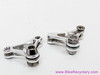 Tektro Tri-Dangle Straddle Cable Carriers: 1990's Silver (Near Mint)