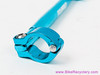 Profile Handlebar Cross Brace: Turquoise Ano - 9" - Vintage 1990s (Near Mint+)
