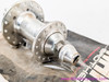 NIB/NOS White Brothers Disc Front Hub: 32H - 6 Bolt - Vintage 1990's - Silver Ano