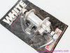 NIB/NOS White Brothers Disc Front Hub: 32H - 6 Bolt - Vintage 1990's - Silver Ano