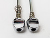 NIB/NOS Mavic 501 Hubset & QR Skewers: 28H x 130mm (Or 1276mm by removing spacers)