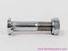 Quill Stem Bar Clamp Bolt + Nut: Drilled/Hollow! Chrome - 7.85mm x 38mm - Vintage 1940's 1950's 1960's