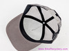 Cane Creek Trucker Snapback Hat: Grey + Blue Patch (NEW)