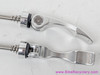 ZIPP Road QR Skewer Set: 100/130mm Front/Rear - Silver (EXC)