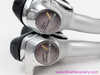 Shimano Dura Ace ST-7400 STI Shifters: 2x8 (Near Mint Clean Hoods)