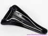 San Marco Concor Supercorsa Suede Saddle: 1980's - Black (Near Mint)