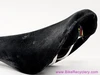 San Marco Concor Supercorsa Suede Saddle: 1980's - Black (Near Mint)