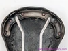 Brooks Team Pro TITANIUM Leather Saddle:  Large Copper Rivets - Black (LOW MILES Near Mint+)